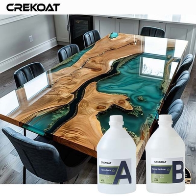 Résine époxy pour une coulée profonde comme l'eau Options de couleurs uniques pour des modèles personnalisables