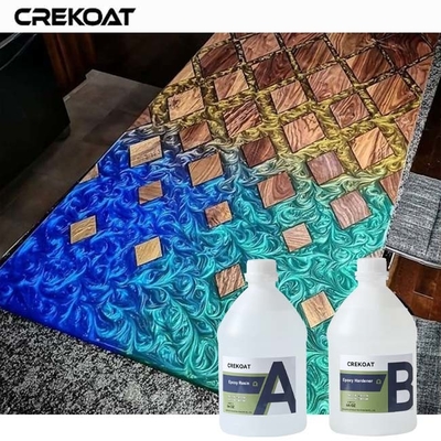 La résine transparente de protection UV offre un look poli et élégant pour les tablettes personnalisées